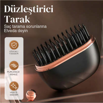 Heatwave Kablosuz Saç Düzleştirici ve Maşa