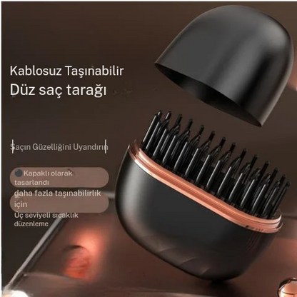 Heatwave Kablosuz Saç Düzleştirici ve Maşa